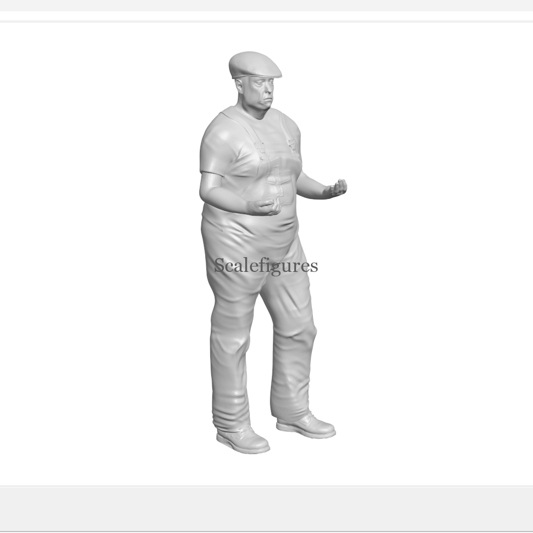 F06 - Worker carrying object, with arms lowered