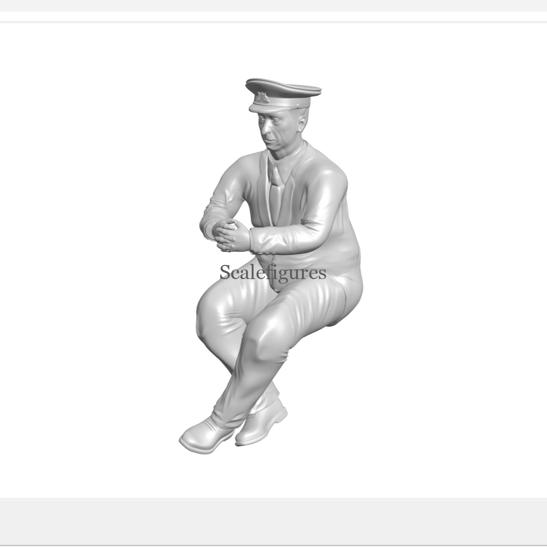 F07 - SAR/Railway worker sitting at desk or table