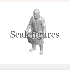 F101 - Fisherman with basket of fish.