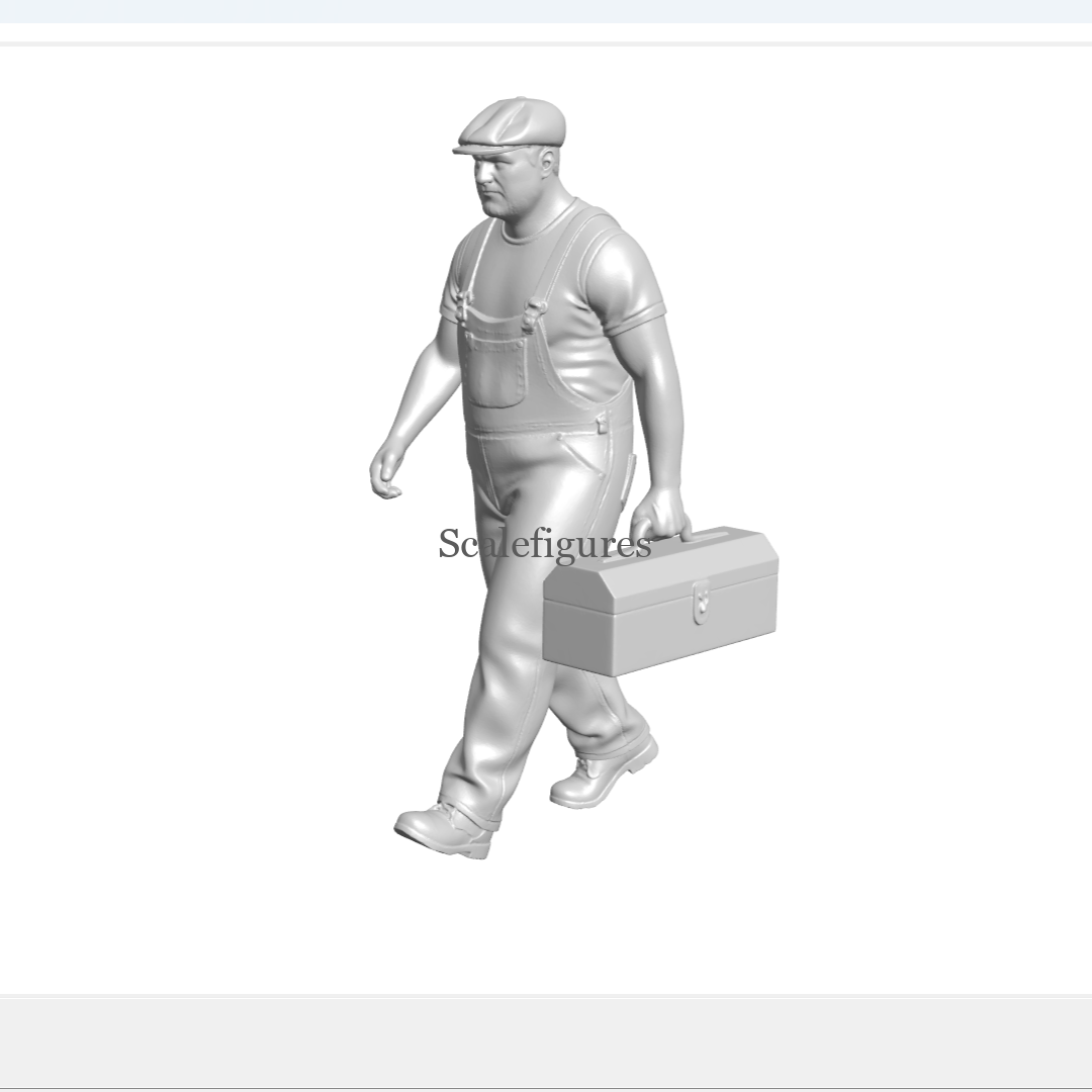 F50 - Worker with toolbox