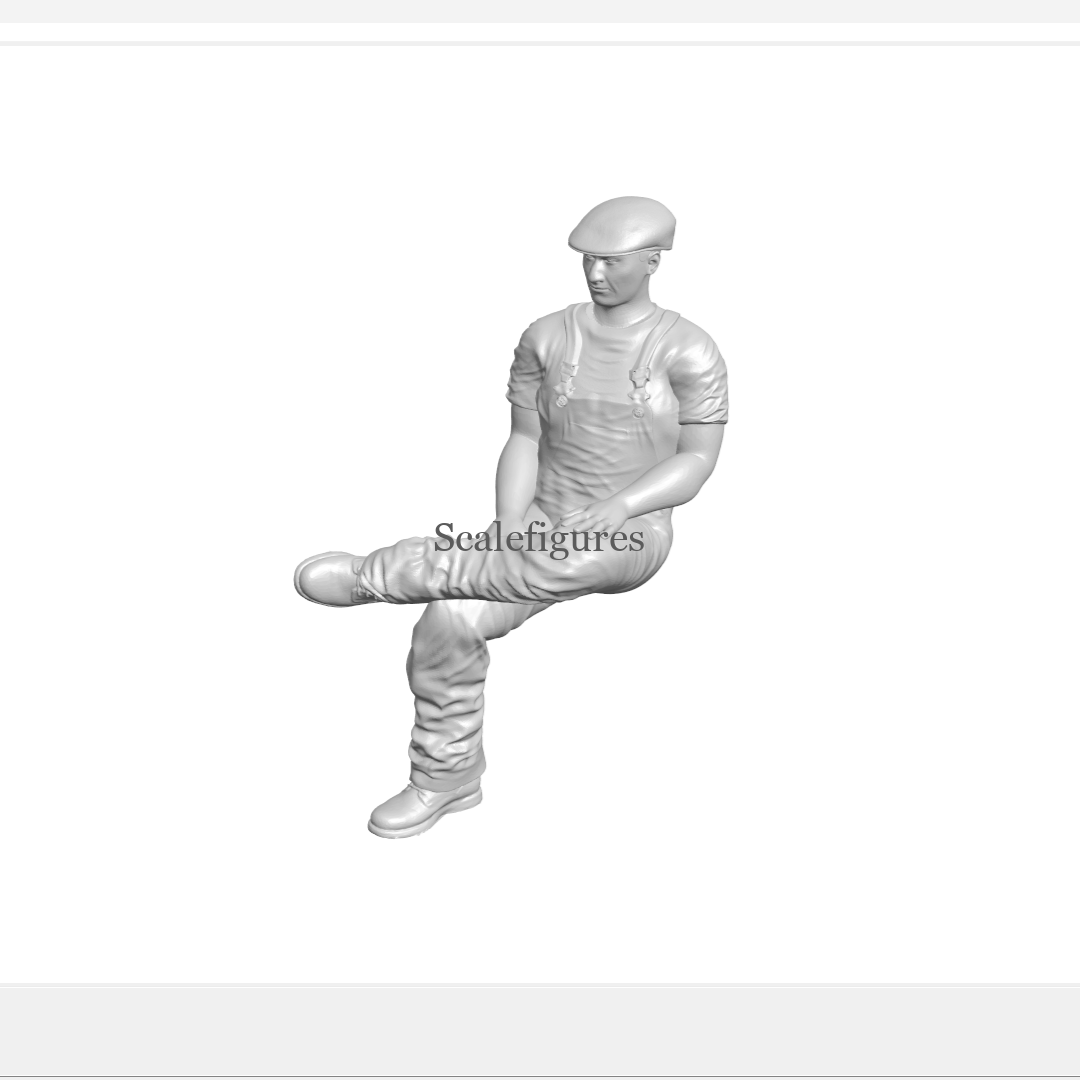 F01 - Worker sitting