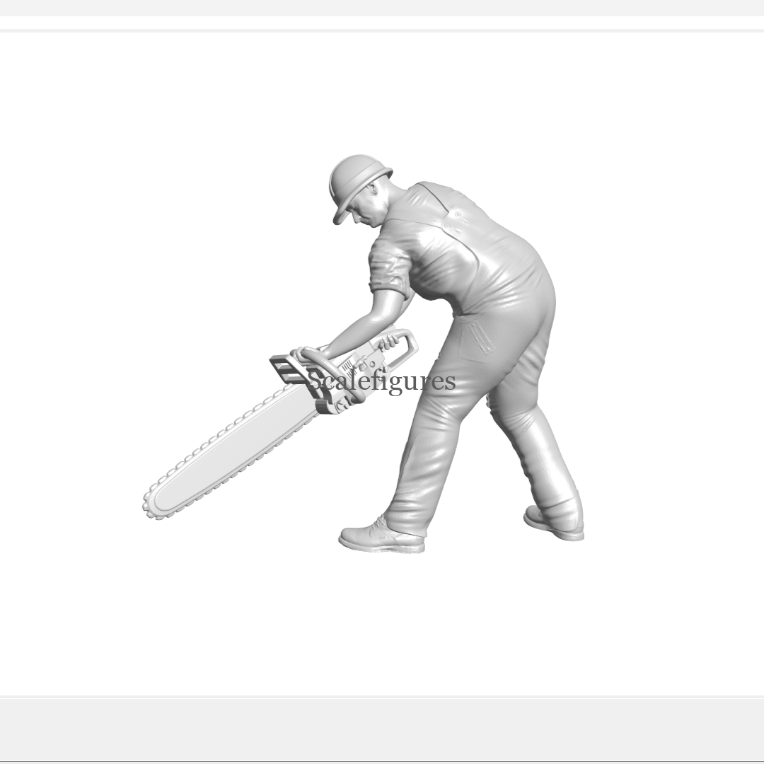 F55(c) - Worker with chainsaw