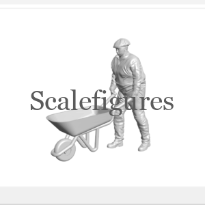 F148 - Worker with wheelbarrow 2.