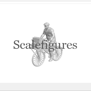 F150(c) - Delivery man on bicycle, with crates of bottles in carrier.