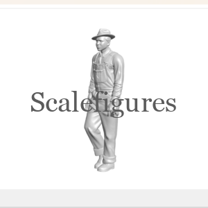 F190 - Young worker with hat, walking.